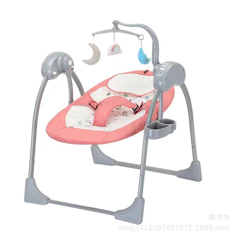 婴儿电动摇摇椅摇篮多功能宝x宝哄娃神器婴幼儿可躺安抚摇床新品