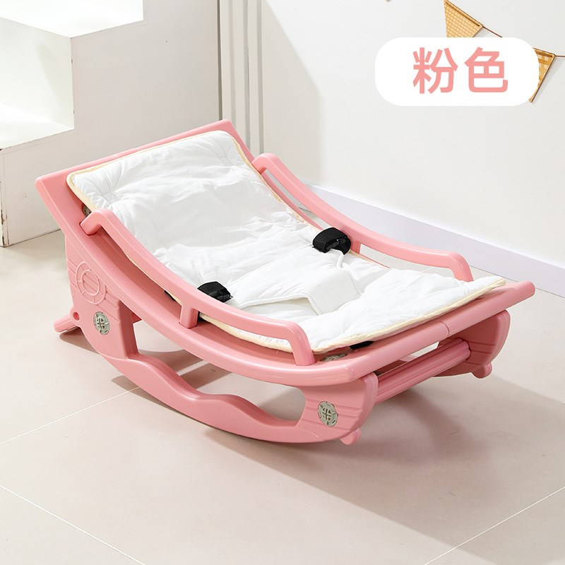 婴幼儿摇摇椅简约睡觉哄睡躺椅宝宝时尚L摇摇床新生儿摇篮安抚椅
