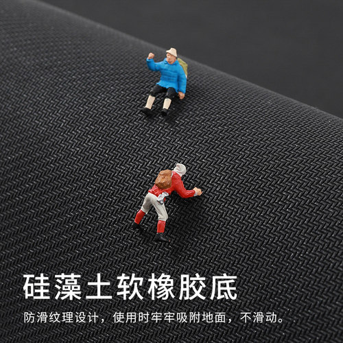 耶诞节装饰e厨房地垫两件套吸水吸油厨房地毯地垫门垫红色矽藻泥