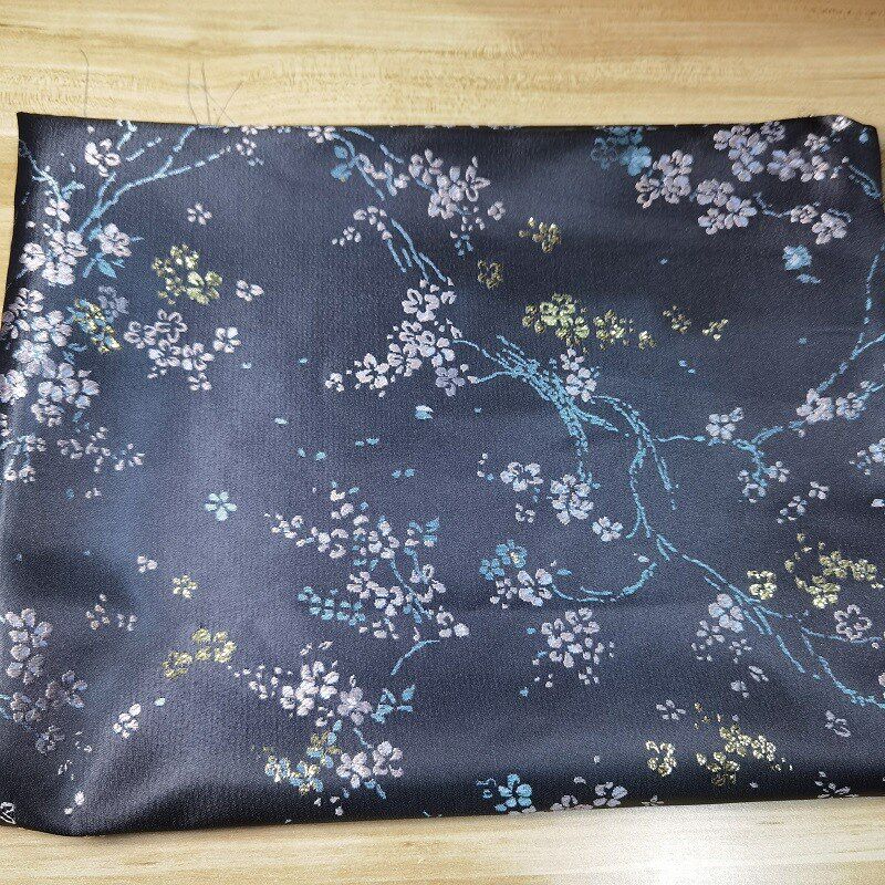 新款色织提花织金古装马甲 汉服童装祺袍面料 织金妆花马面裙面料