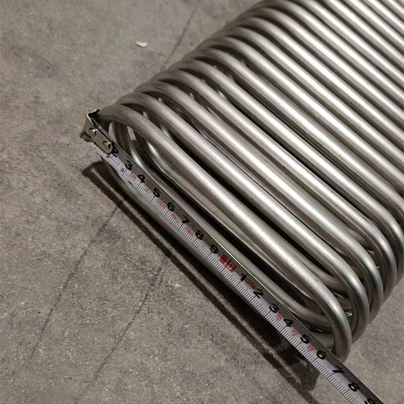 不锈钢3b16冷却循环管冷凝管弯管U型定制水箱降温管盘管方管蛇形