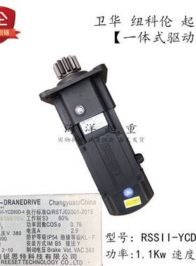 河南锐思特电机RSSII-YCD80D-4 功率1.1Kw速比13.3减速机电机一体
