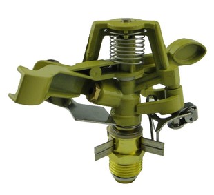 合金4分可控摇臂喷头草坪浇灌喷头节水灌溉旋转喷头金属摇臂喷头