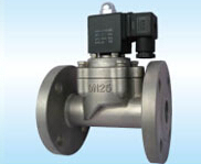 ZCW1超高温电磁阀 高温气体不锈钢法兰电磁阀450电站 导热油