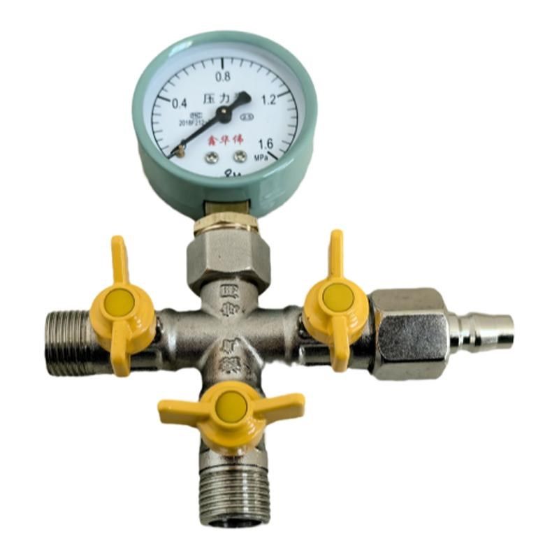 测漏打压四通压力表 打压四通阀门打压表配件地暖侧漏查漏水仪器,鲜花速递/花卉仿真/绿植园艺,水枪,淘宝优惠券,粉丝福利购,淘宝优惠卷