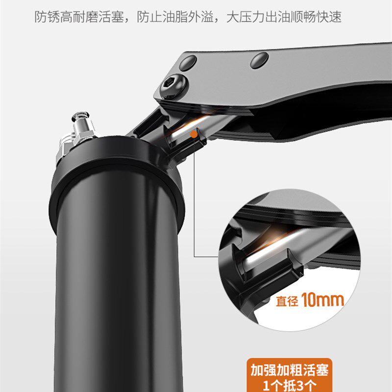 德国进口黄油枪手动打奶油神器挖土机注油器省力高压黄油机抢牛油