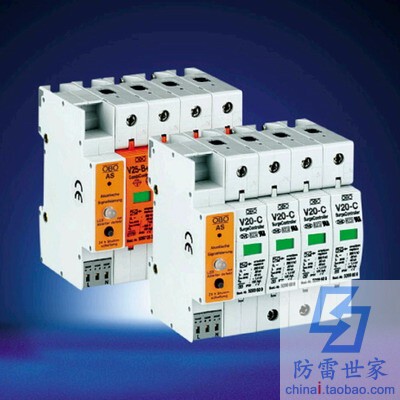 原装正品德国OBO电源系列V20-C/3+NPE/AS带声光报警防雷器可议价