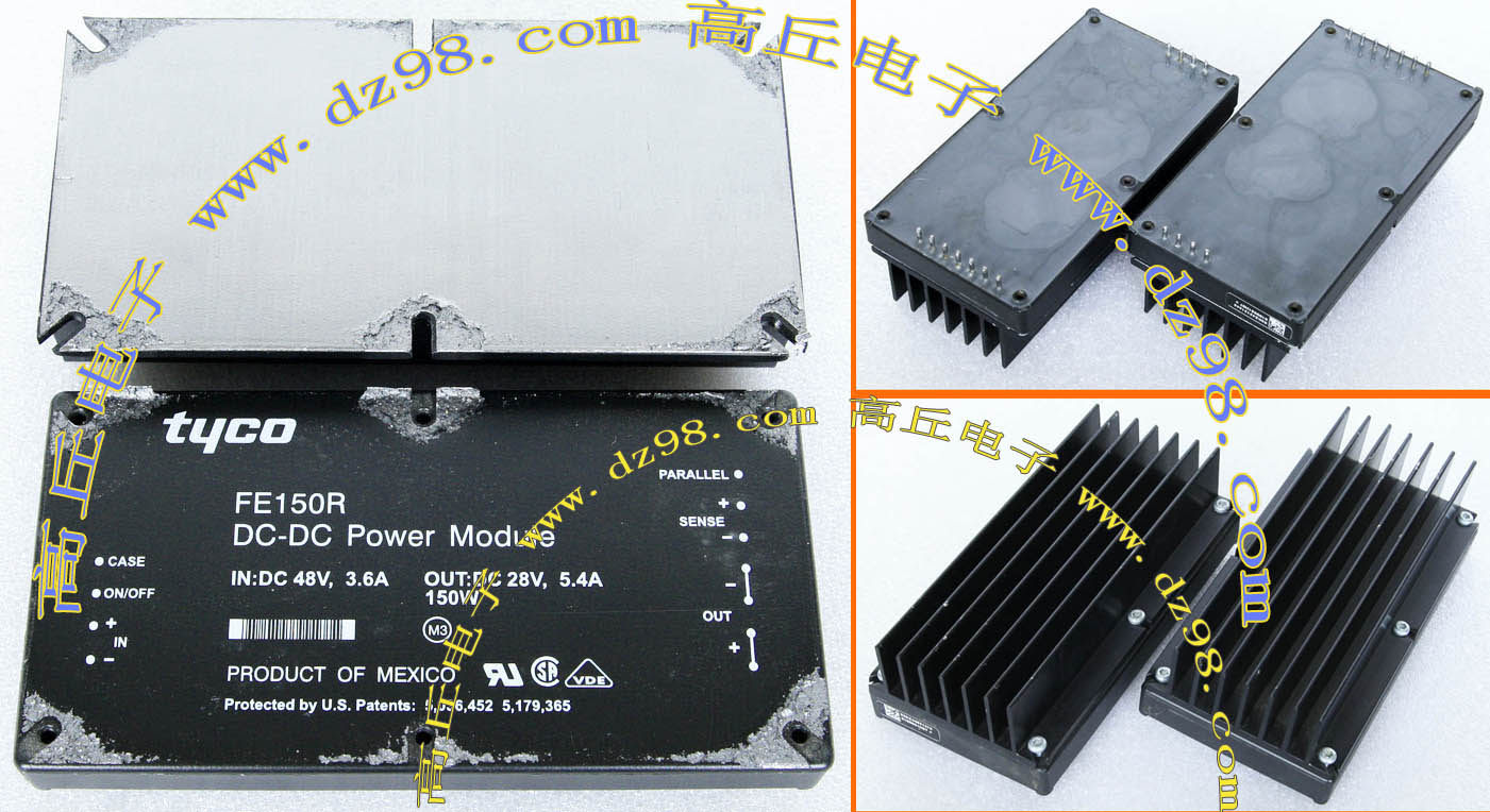 DC-DC电源模块 进36-72V 隔离输出28V 5.4A 150W