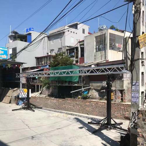 6米重手摇架叠可折690舞台流动演出支架灯型光架庆帕灯灯光架婚促