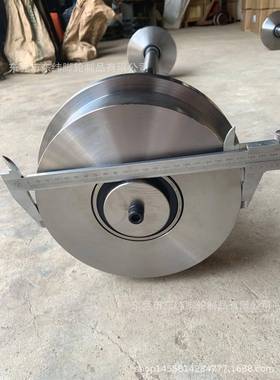 生产角铁道角V型轮H工字钢槽轮单边/双型边轻轨轨钢HSB道轮重型轨