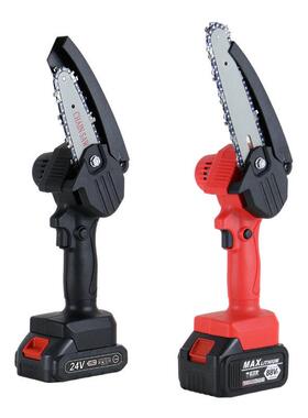 能迷外你电锯家用多功小型园林修枝锯无线充电式JIC户链伐木电动