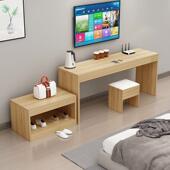 电视柜酒店家具标套宾馆行李架卧室李长间桌公寓民宿电视54全桌行