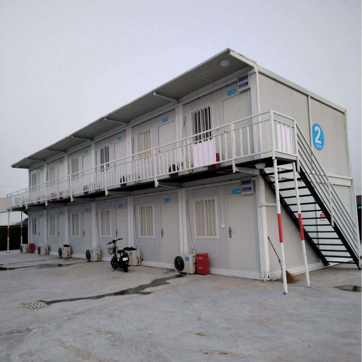 工地集装箱动房火移动箱房住人快拼箱打箱宿活舍办公防保包温集装