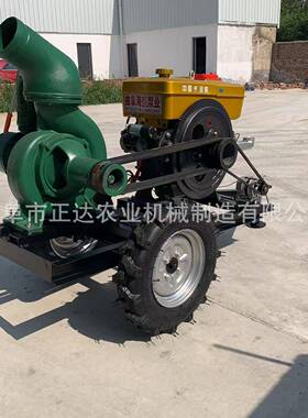 农用灌溉带6寸柴油水泵多种QXE动力动抽水泵拖后拉机输出抽水泵