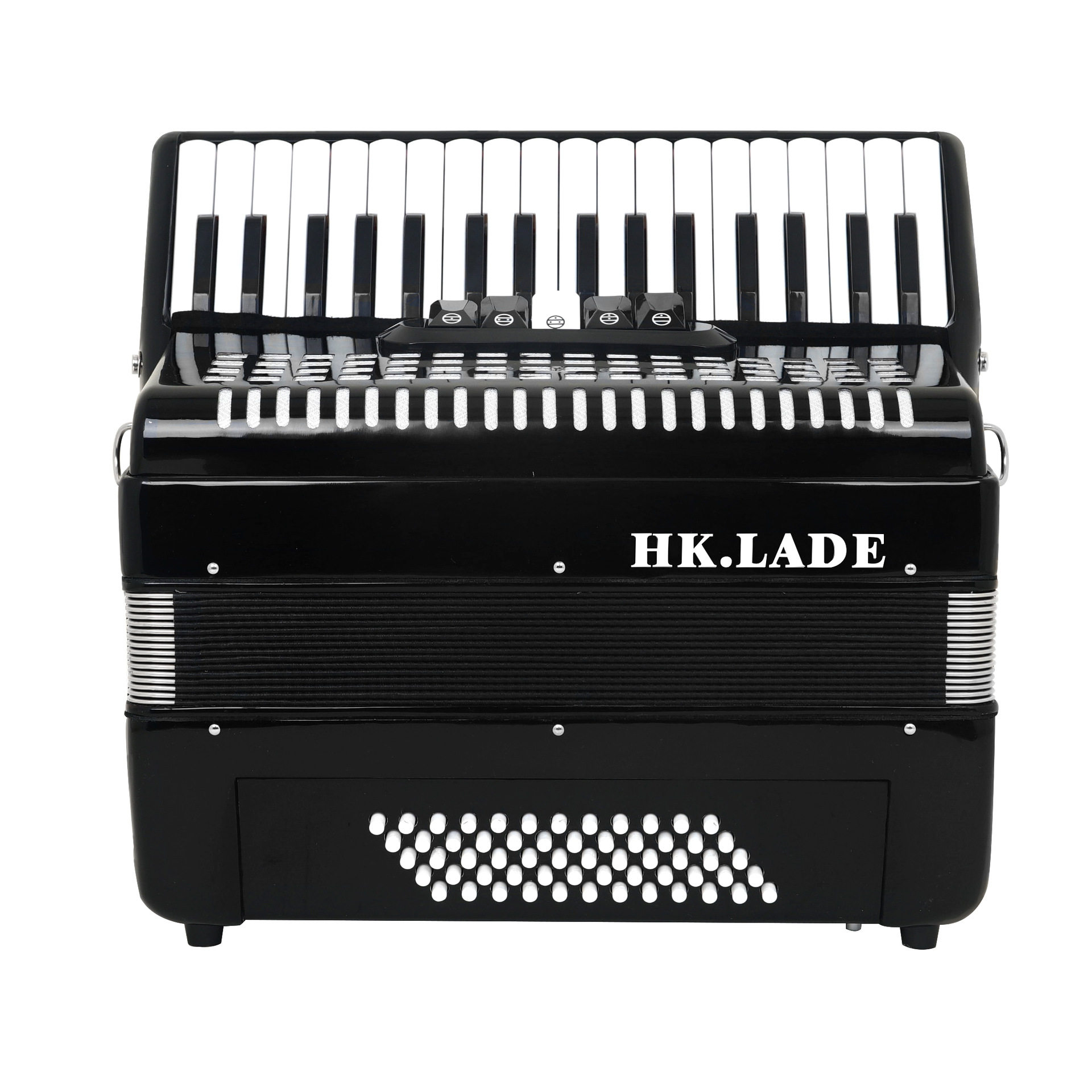 HK·LADE34键60贝斯5键盘变音专业演出表演级手风琴西洋键盘乐器