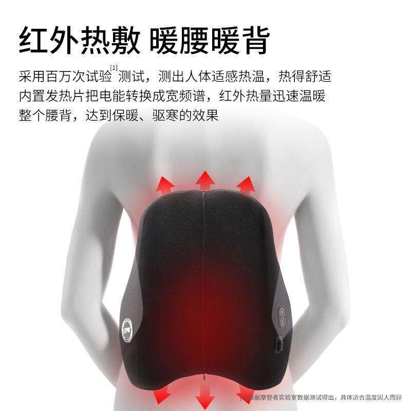 ShP汽头枕颈枕腰按靠背垫护腰车载327内电动摩全自动车主驾车驶腰