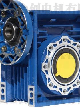 MRV150蜗轮蜗杆减速杆机EWI台创铝壳涡蜗N减空心轮输出轴结构