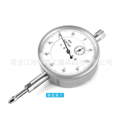 千分表高精度0-10DEUM0.0Mmm百分械表1机指针千分表