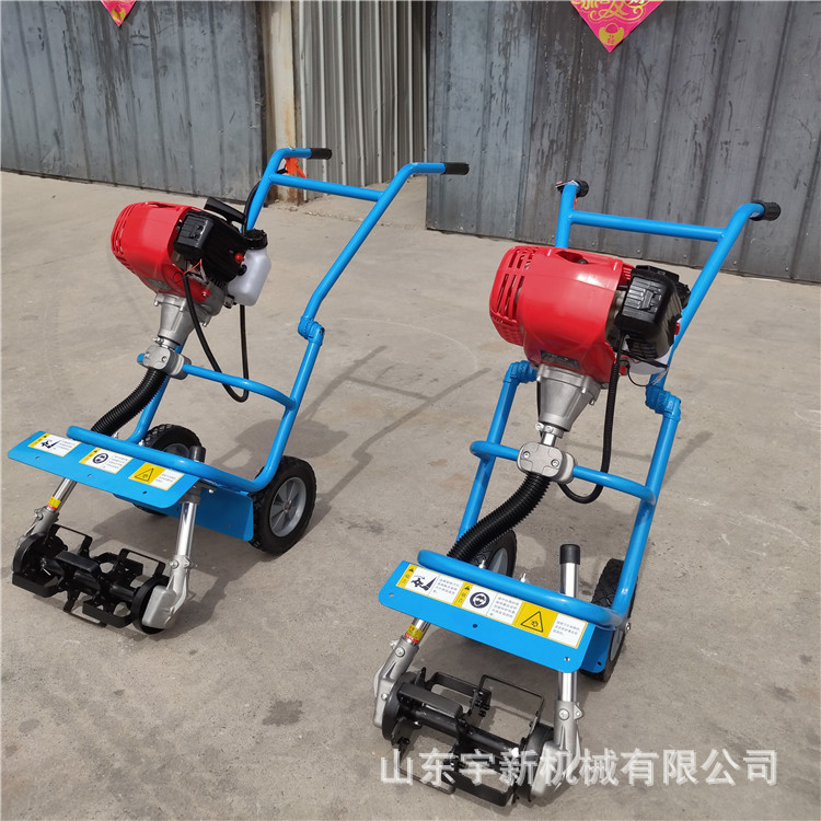 无死角玉米地二冲程手推割草机