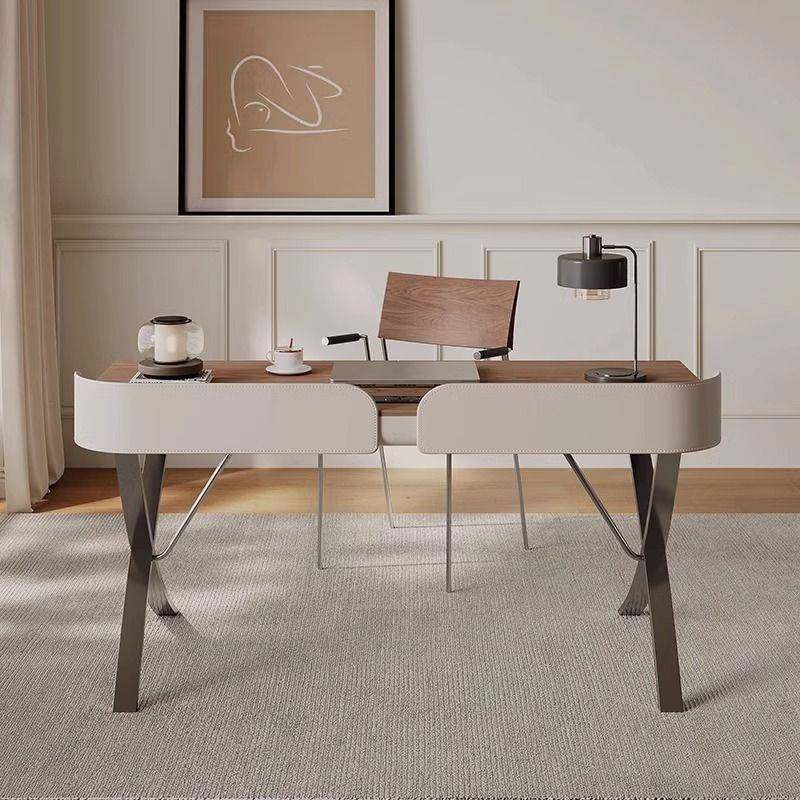 225年实木书桌意式极简家用胡书房办桌桃木饰面现0代LJN轻公奢电,电子元器件市场,其它元器件,淘宝优惠券,粉丝福利购,淘宝优惠卷