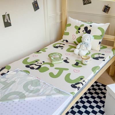 宿床舍专用全SX202406床笠单件9x1900包学生单人寝室棉绒床罩薄垫