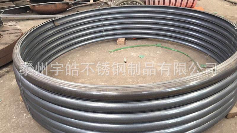 304 316L 2205 310s耐高温不锈钢半圆盘管,不锈钢半圆冷却管
