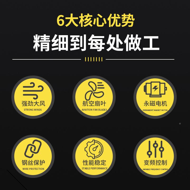 石牌大永磁大型吊扇大吊扇工业大吊扇扇钻厂DDN房大功率风扇工厂