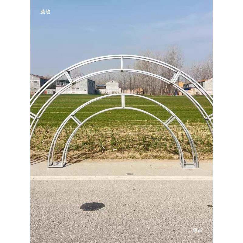 婚庆道拱具铁艺架子门圆门圆弧形半展示架户外婚礼装饰花架t$*&u+
