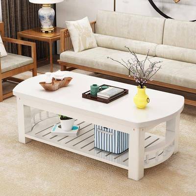 层实木茶两几家用客厅简约阳台小小桌子新中式台茶户PJD型原木茶