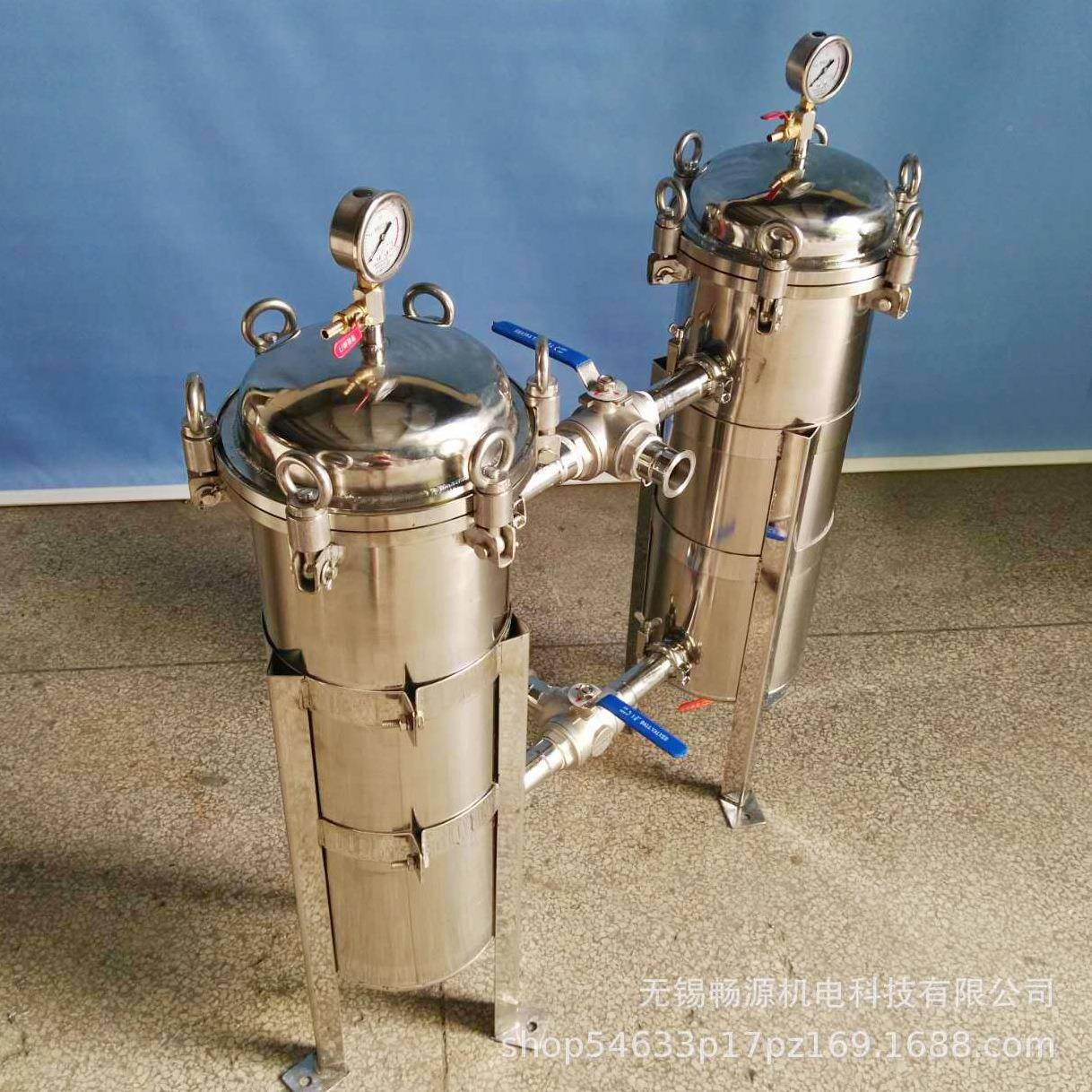 滤不锈钢双多联袋式过滤器油漆涂料并联过器单袋袋过CYG-1DF-滤设