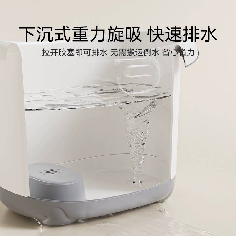 新款儿童 桶卫生间宝宝塑料用品的婴儿大号加厚家用  收纳用