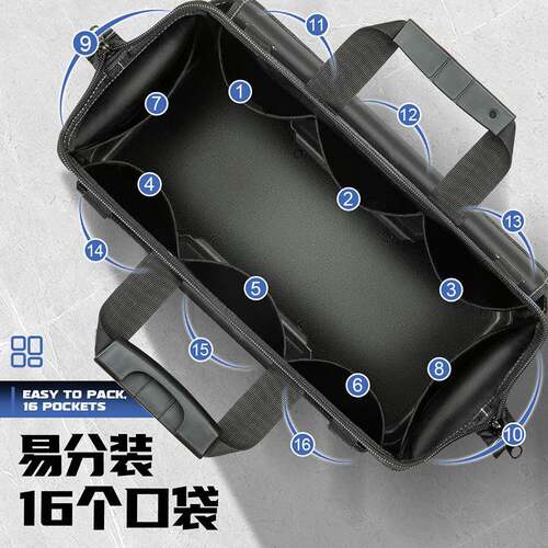 常胜客工具包厚多具功能941维修帆布大加工装袋男耐磨安便携电工