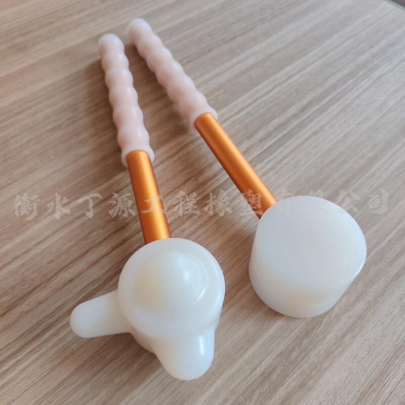 实力工厂硅胶按摩锤正骨锤按y摩工具敲腿拍背无异味日用硅胶锤