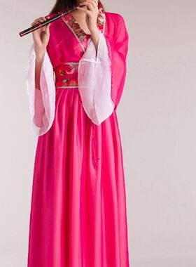 古装服装仙女清新淡雅汉服女中国风成人礼七仙女古代衣服公主小姐