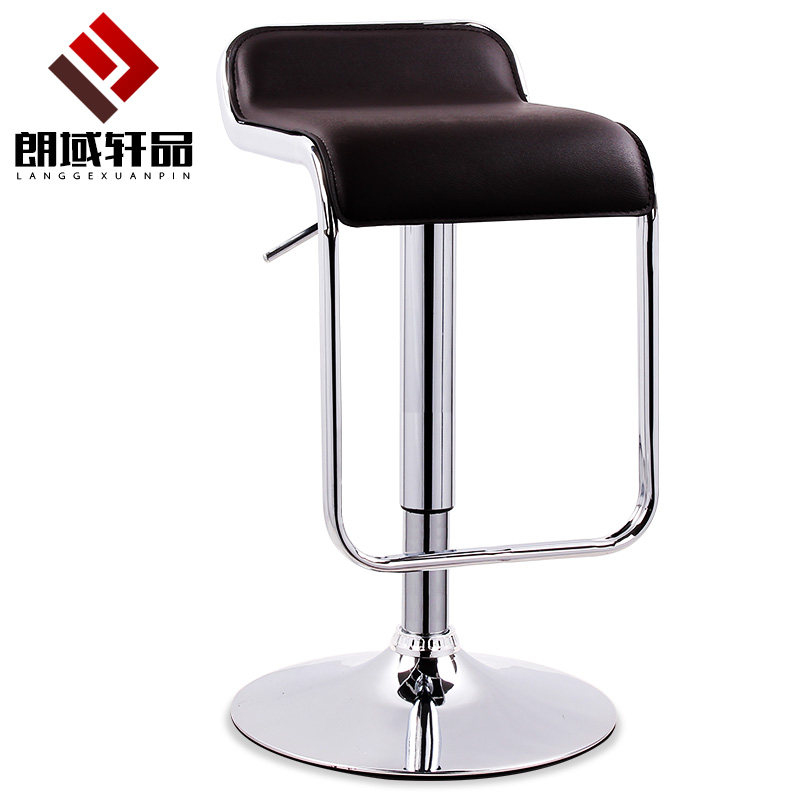 吧台椅升降现代简约吧凳酒吧椅子旋转吧椅靠背Q高脚凳子收银前台