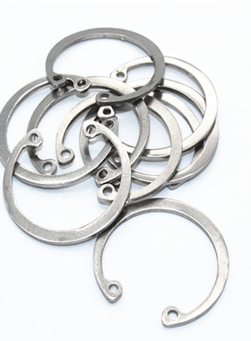 304不锈钢GB893孔用C型挡圈M60.62.68.70.75.80.85.90.95.100.120