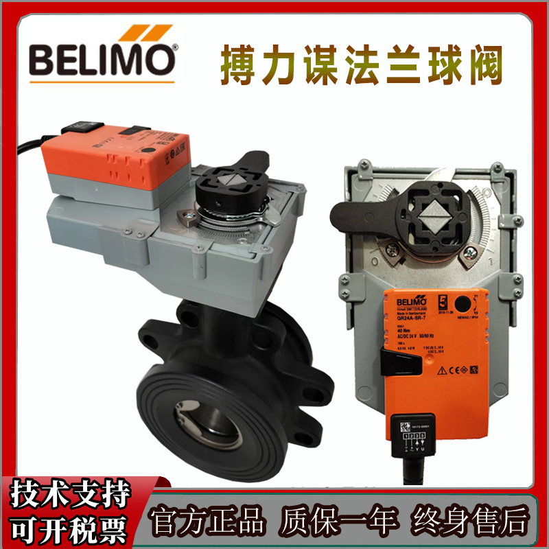 搏力谋R679AO电动铸铁球阀R664AO比例调节模拟量执行器SR24A-SR-5