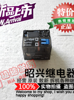 特价促销2011-25-1024-WT relpol继电器24VDC 单组带开关全新