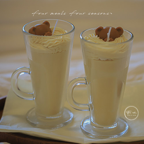 《旷世温柔》小熊香薰蜡烛香氛伴手礼物four meals four seasons