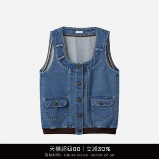 COTEMP GARDENER CARGO VEST 休闲U型领口树艺家马甲女