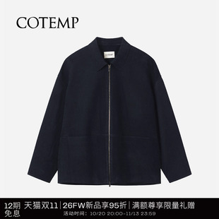 COTEMP VELOX LEATHER JACKET 26FW新款维洛翻领皮衣外套女