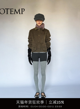 COTEMP ROWEN CROPPED COAT  25FW经典诺维复古超短大衣外套女