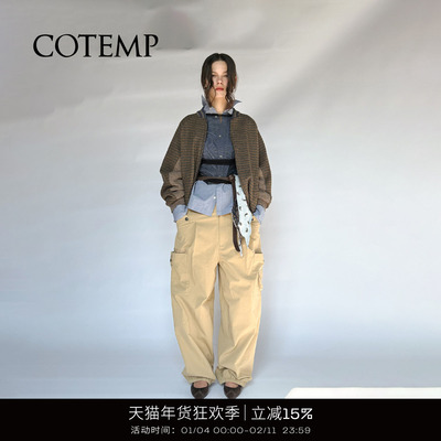 COTEMP宽松休闲棒球夹克外套