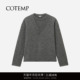 TWISTA SWEATER 25FW新款 COTEMP 纯色双层装 饰领毛衣女