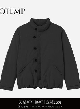 COTEMP STUCK JACKET 25FW新款纯色史杜克小立领羽绒外套女