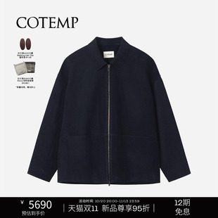 COTEMP VELOX LEATHER JACKET 26FW新款维洛翻领皮衣外套女