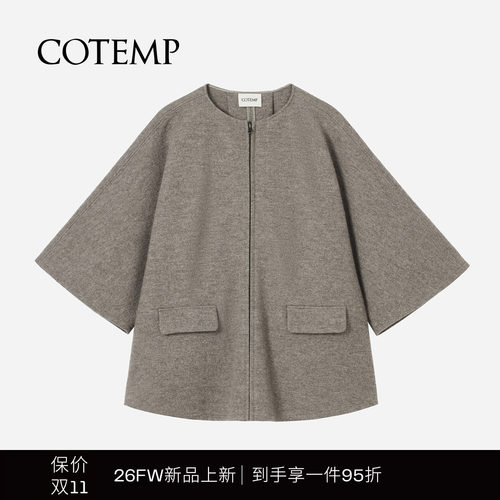 COTEMP科琳宽松斗篷上衣