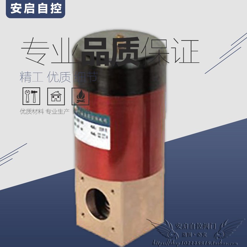 机械式真空泵专用220V电磁真空带充气阀DDC-JQ-16-150