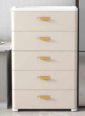 加厚IMV塑料床衣头柜卧抽屉式收纳柜用出家租房经济型多层服储物