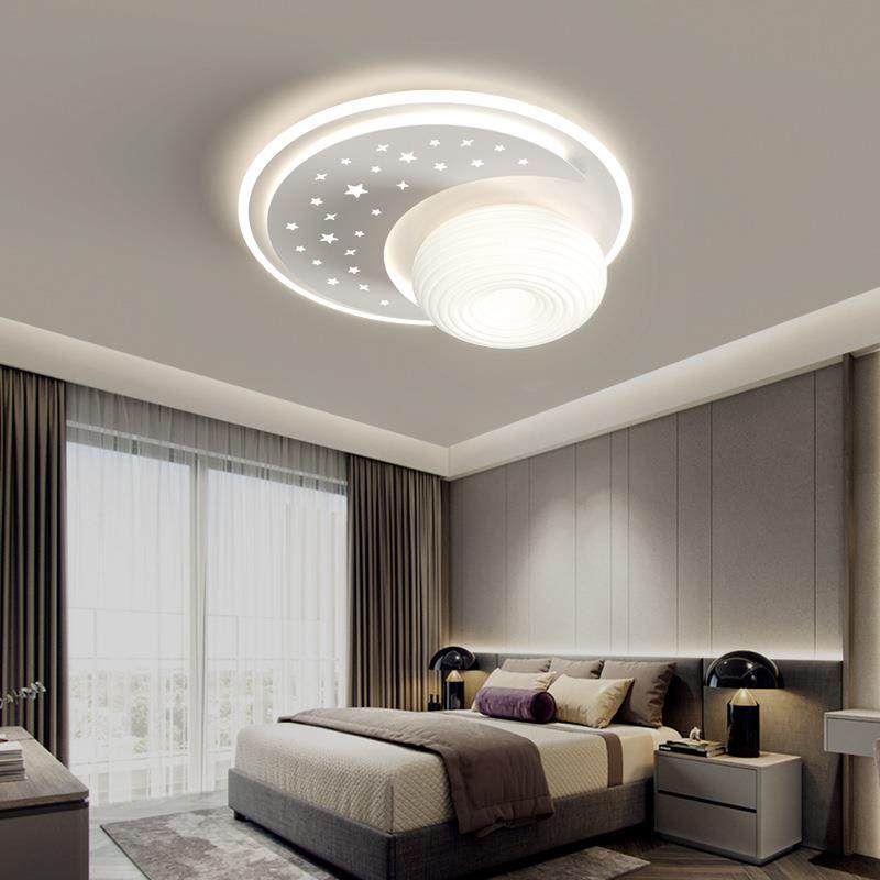 吸顶灯led超亮组具合全灯屋现套餐新款卧室极简代创意ALE星星客厅